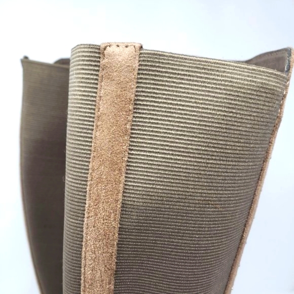 Aiit Light Brown Suede-Like Boots - Picture 7 of 11